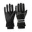 Crofta Winter Warm Gloves Windproof AntiSlip Snow Mitts for Men Women Winter Sports Black and White