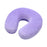 Crofta Travel Pillow Lightweight Soft Neck Support Pillow for Car Train Backpacking Violet