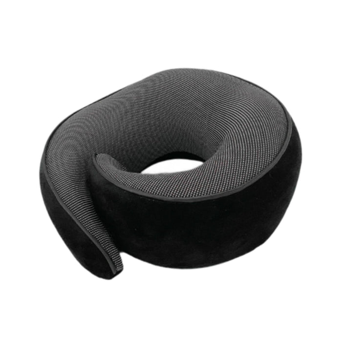 Airplane Travel Pillow Ergonomic U Shape Pillow for Relaxing Road Trip Gifts Black