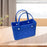 Beach Hole Bag Travel Bag Handbag Easy to Clean Multipurpose Shopping Basket Dark Blue