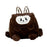 Crofta Kids Backpack Novelty Fashion Tote Bag Cute Casual Adjustable Shoulder Strap Brown