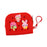 Crofta Silicone Beach Hole Bag Stylish Portable Beach Hole Bag for Party Traveling Beach Red