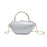 Acrylic Evening Clutch Purse Fashion Crossbody Bag for Wedding Banquet Party White