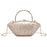 Acrylic Evening Clutch Purse Fashion Crossbody Bag for Wedding Banquet Party White