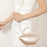 Acrylic Evening Clutch Purse Fashion Crossbody Bag for Wedding Banquet Party White