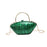 Acrylic Evening Clutch Purse Fashion Crossbody Bag for Wedding Banquet Party Green