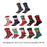 12 Pairs Christmas Socks for Adults Christmas Gifts Funny Holiday Socks Blue