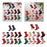 12 Pairs Christmas Socks for Adults Christmas Gifts Funny Holiday Socks Blue