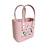 Beach Hole Bag Waterproof Travel Bag Multipurpose Summer Lunch Bag for Girls Pink Red