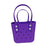 Beach Hole Bag Waterproof Travel Bag Multipurpose Summer Lunch Bag for Girls Purple