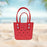 Beach Hole Bag Waterproof Travel Bag Multipurpose Summer Lunch Bag for Girls Red