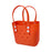 Beach Hole Bag Waterproof Travel Bag Multipurpose Summer Lunch Bag for Girls Orange