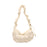 Crofta Women Shoulder Purse Hobo Bag Trendy Crossbody Bag for Commuting Winter Work White