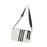 Crofta Crossbody Bag for Men Women Fashion Shoulder Bag for Vacation Commuting Work White