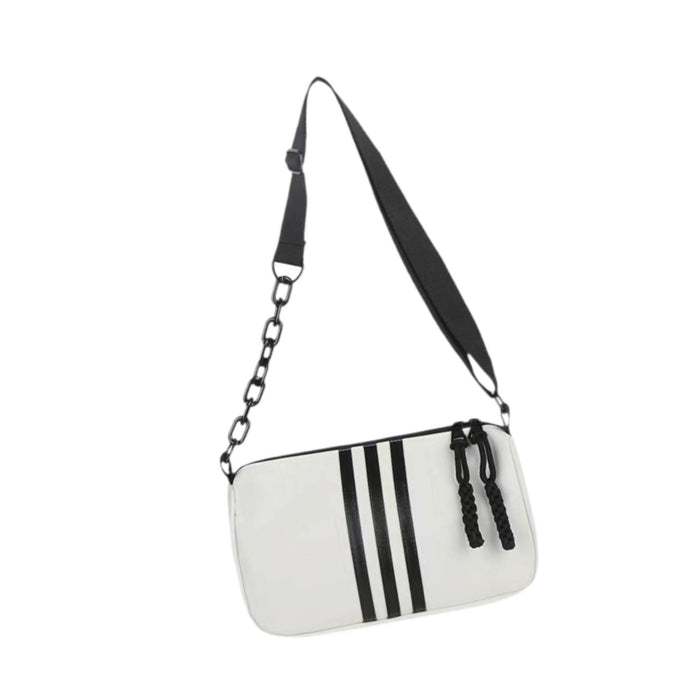 Crofta Crossbody Bag for Men Women Fashion Shoulder Bag for Vacation Commuting Work White