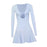 Crofta Women's Tennis Skirt Dress Elegant with Built in Bra for Summer Gym Exercise S Light Blue