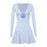 Crofta Women's Tennis Skirt Dress Elegant with Built in Bra for Summer Gym Exercise M Light Blue