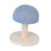 Crofta Round Ironing Stool Solid Wood Ironing Pad for Shirts Shoulders Collars Gray