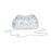 Crofta Womens Evening Bag Fashion Ladies Clutch Purse for Wedding Dinner Party Prom Silver