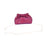 Crofta Womens Evening Bag Fashion Ladies Clutch Purse for Wedding Dinner Party Prom Rose Red