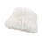 Crofta Womens Fisherman Hat Fashion Soft Warm Casual Faux Fur Hat for Hiking Travel White