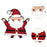 Christmas Charm Accessories for Beach Bag Trendy Hole Bag Buckle Accessories Santa Claus