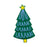 Christmas Charm Accessories for Beach Bag Trendy Hole Bag Buckle Accessories Christmas Tree