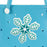 Christmas Charm Accessories for Beach Bag Trendy Hole Bag Buckle Accessories Snowflake