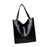 Crofta Women Shoulder Bag Large Capacity Stylish Tote Bag for Commuting Work Ladies Black