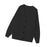 Crofta Women's Cardigan Sweater with Pockets Fall Clothes Loose V Neck with Buttons Black