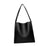 Crofta Women's Leather Shoulder Bag Satchel Elegant Bucket Bag for Outdoor Vacation Black