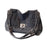 Crofta Women Denim Shoulder Bag Classical Handbag for Party Favors Outdoor Shopping Black