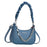 Crofta Underarm Bag for Women Practical Elegant Handbag for Party Street Trips Blue