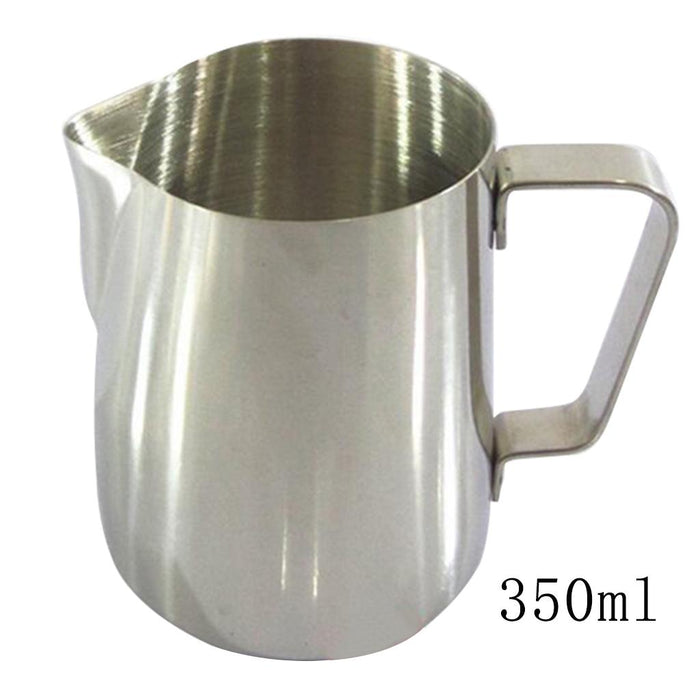 Stainless Steel Milk Frothing Pitcher Espresso Steaming Pitcher Jug 350ml