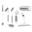 1pc Kitchen Clean Brush Tools for Dish Cup Tableware Kitchen Stoves Wall reservoir brush