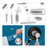 1pc Kitchen Clean Brush Tools for Dish Cup Tableware Kitchen Stoves Wall reservoir brush