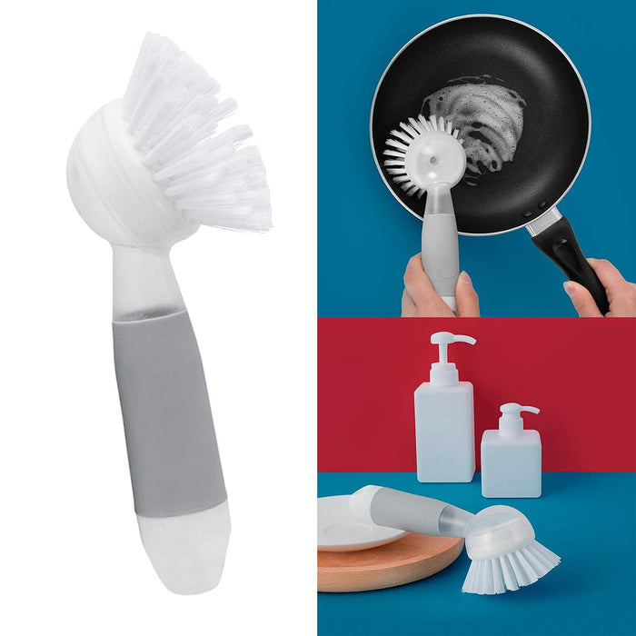 1pc Kitchen Clean Brush Tools for Dish Cup Tableware Kitchen Stoves Wall reservoir brush