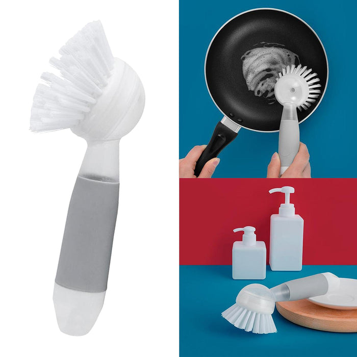 1pc Kitchen Clean Brush Tools for Dish Cup Tableware Kitchen Stoves Wall reservoir brush