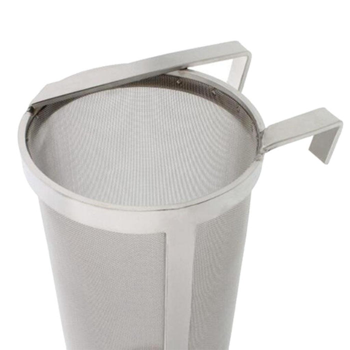 300 Micron Mesh Hop Filter Strainer 304 Stainless Steel Tool 6x14 in