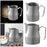 Stainless Steel Milk Frothing Pitcher with Scale for Coffee Kitchen Cafe 350ml