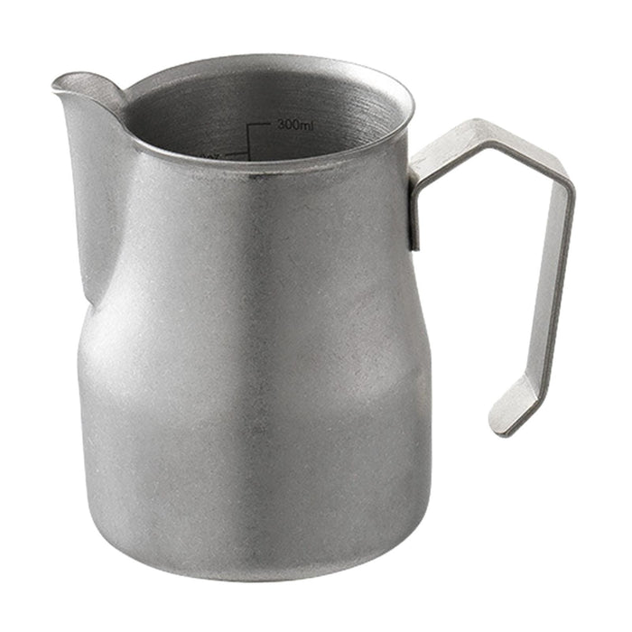 Stainless Steel Milk Frothing Pitcher with Scale for Coffee Kitchen Cafe 350ml