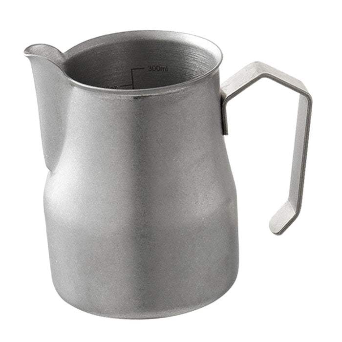 Stainless Steel Milk Frothing Pitcher with Scale for Coffee Kitchen Cafe 350ml