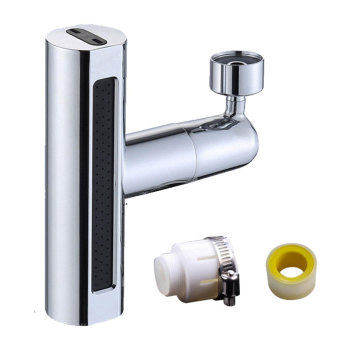 360° Faucet Extender Rotating Water Faucet Aerator for Lavatory Hotel Indoor 4 Modes