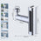 360° Faucet Extender Rotating Water Faucet Aerator for Lavatory Hotel Indoor 4 Modes