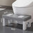 Toilet Stool Anti Slip Squatting Potty Foot Stool Portable Toilet Step Stool Gray