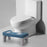 Toilet Stool Anti Slip Squatting Potty Foot Stool Portable Toilet Step Stool Blue