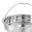 Stainless Steel Steamer Basket Raised Stand Durable Practical Steamer Insert 20cm