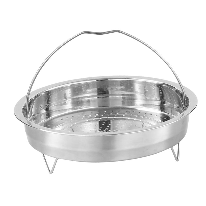 Stainless Steel Steamer Basket Raised Stand Durable Practical Steamer Insert 20cm