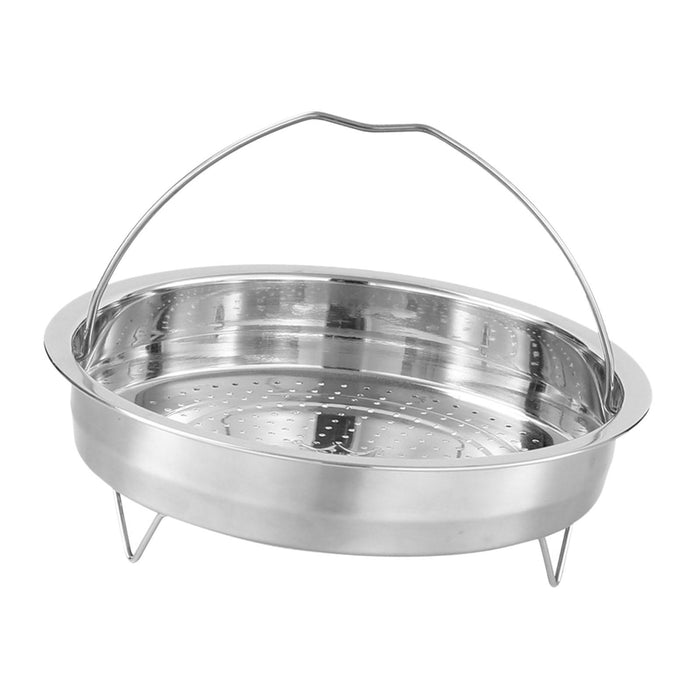 Stainless Steel Steamer Basket Raised Stand Durable Practical Steamer Insert 20cm