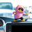 Cute Skateboard Bear Decoration for Car Gift for Drivers Sculpture Accessory pink